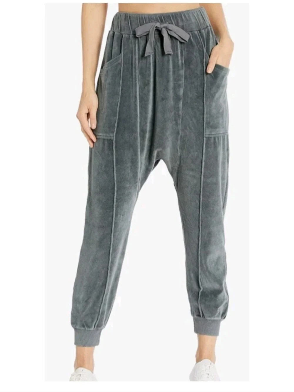 🆕️ FP Movement by FP in The Slick of it Harem Carbon MD Pants Boho Yoga Small